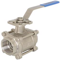 BV2IGN40033-A 3 Piece Industrial Stainless Steel Ball Valve Socket Valve